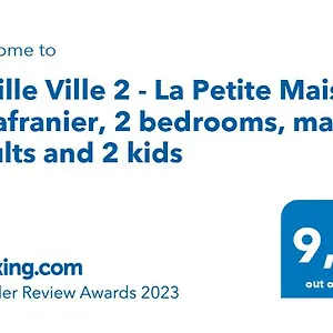  Lägenhet Vieille 2 - La Petite Maison A Safranier, 2 Bedrooms, Max 4 Adults And 2 Kids